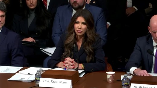 'You spent $200 million on yourself': Kristi Noem sits in silence as Rep. Bennie Thompson exposes her theft of taxpayer dollars
