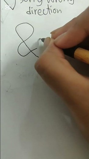 How to draw an ampersand
