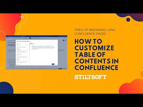 How to Customize Your Table of Contents in Confluence
