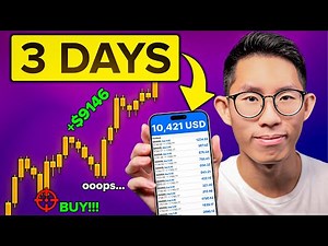 I turned $500 to $9000 in 3 Days Trading GOLD
