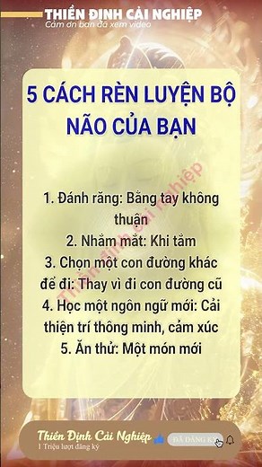 Thiền định cải nghiệp. Phương Pháp Giảm Stress và Cải Thiện Sức Khỏe Tinh Thần Hiệu Quả