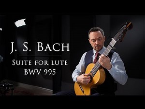 J.S. Bach: Suite for lute, BWV 995 | 7-String Guitar