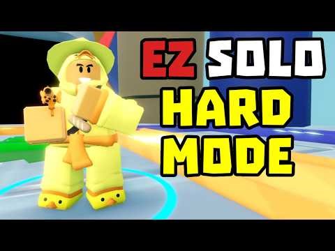 SOLO Ducky Revenge Hard Mode Triumph with Cowboy + Full Guide | TDS Tower Defense Simulator