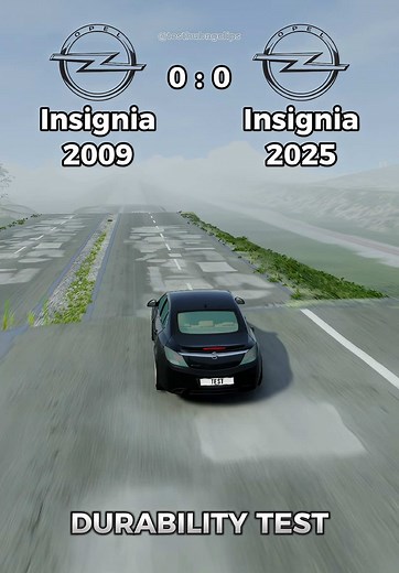 Opel Insignia Durability Test: 2009 vs 2025