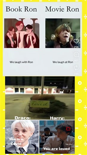 POV: Book Ron vs Movie Ron Hits Different 😭#bookvs movie#booktok#harrypotteredit#harrypotter