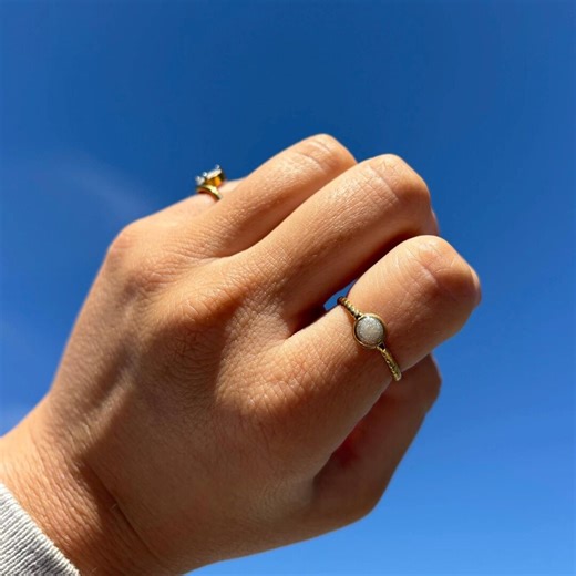 Pet Cremation Ashes Adjustable Ring: Memorial Keepsake - Etsy