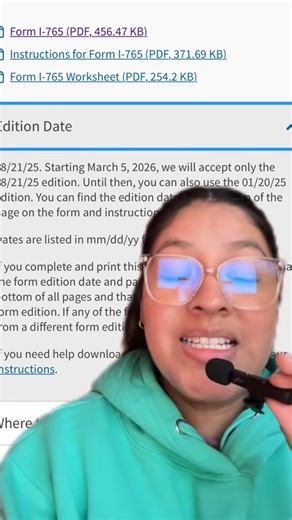 USCIS updates form I-765. Make sure to use the latest version to avoid a rejection/return packet from USCIS. ⏰Don’t wait ! book your appointment today and stay covered! 🖱️ www.dreamers2gether.org ☎️ (203) 437-7566 #Dreamers2gether MakeADifference#daca #immigration #dreamers2gether #uscis | Dreamers2gether Inc