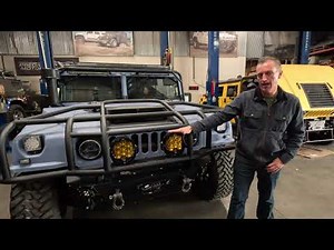 Gen2 H1 Hummer HMMWV D-Ring Brushguard