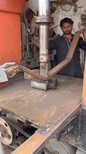 Shaver cutter bending. #hydraulicpress #bending #manufacturing | Stick Welding Tips