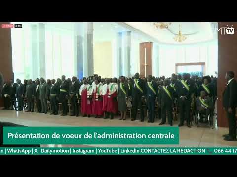 [#Direct] Cérémonie de présentation de voeux de l'administration centrale