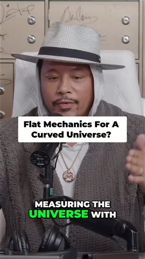 Flat mechanics for a curved universe? #terrencehoward #universalgeometry #universe