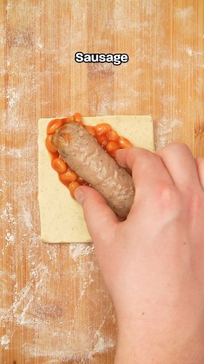 2.4M views · 6.3K reactions | Sausage, Bean & Cheese Turnovers  You...