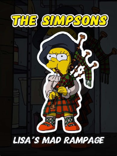 Lisa’s Hilarious Mad Rampage in The Simpsons