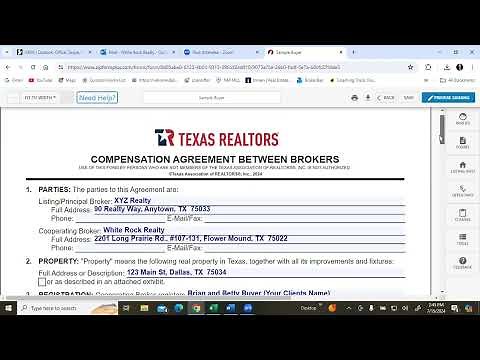 NEW Compensation Forms REQD when listing brokerage pays co-op broker