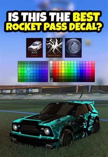 Is this the best Rocket Pass decal? 🔥 #rocketleagueseason22 #rocketleague #fortnite #rlcs #zen