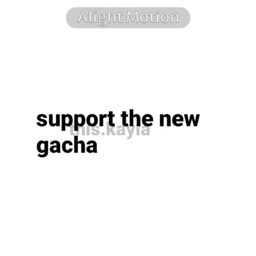 hi i m new gacha here!