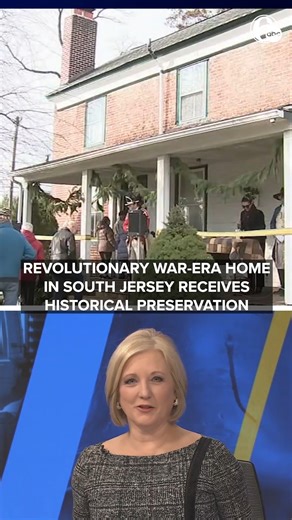 92K views · 1.4K reactions | A home in Moorestown, New Jersey that dates back to the Revolutionary War will now be preserved for future generations. | 6abc Action News | Facebook