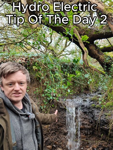 Hydro Electric Tip Of The Day 2. In this video I will be talking about measuring head and flow. Hydro electric power depends on two factors: head (the vertical distance water falls) and flow (the volume of water moving per unit of time). #renewableenergy #hydro #waterpower #sustainableliving #tipoftheday