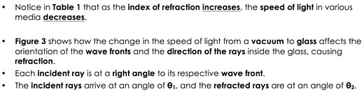 Lesson 2 - REFRACTION AND SNELL'S LAW