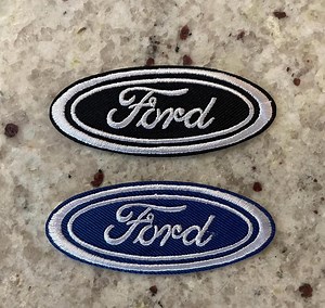 Ford Logo Embroidered Patch: Iron-on Badge (3.5", 2-pack) - Etsy