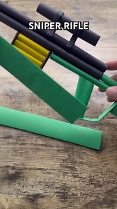 PAPER SNIPER RIFLE ORIGAMI TUTORIAL DIY PAPER WEAPON SNIPER RIFLE STEP BY STEP EASY ORIGAMI WORLD | Socialph | Facebook