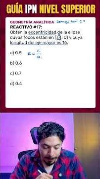 Question #17 Mathematics – IPN Entrance Exam Guide