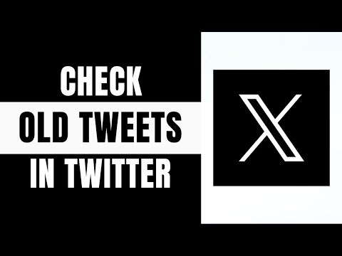 How to Check Old Tweets in Twitter/X