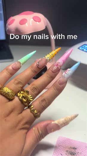 Summer-Inspired Gel Nail Tutorial with Beetles Gel Polish
