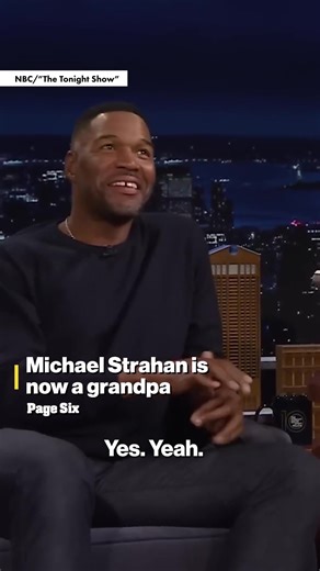 Congratulations are in order for #MichaelStrahan! His daughter, Tanita Strahan, welcomed a beautiful baby boy named Onyx on September 22. 💙👶