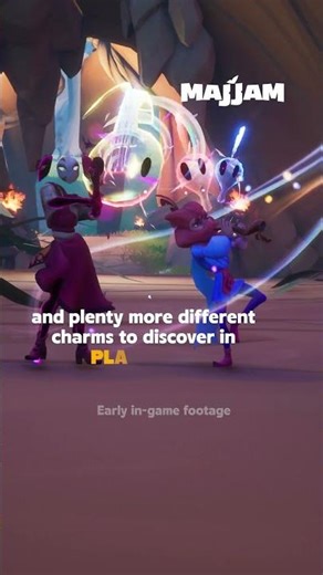 Small charms, big energy in MAJJAM #gaming #games #musicgame #mmorpg #pcgaming