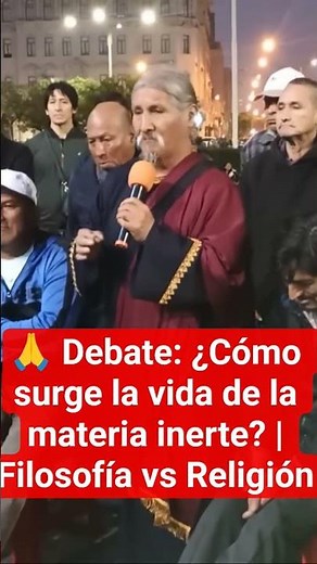 🙏 Debate: How does life arise from inert matter? | Philosophy vs. Religion