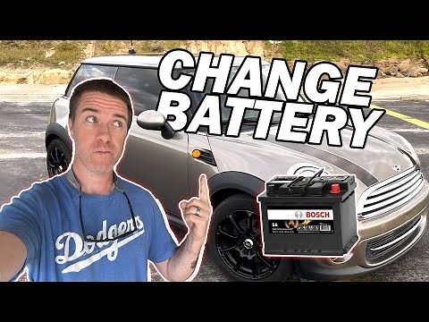 MINI Cooper Battery Replacement! 2008 - 2012