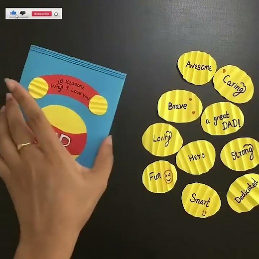 how to make Father's Day gift /Handmade Father's Day Gift Easy / DIY Father's Day Gifts 2021 #shorts