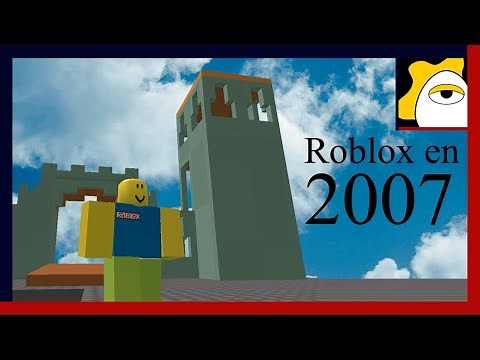 Así se veía Roblox en 2007
