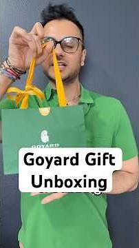 Goyard Gabbing & Gifting #goyard #goyardunboxing #shopaholic #goyardguru #unboxing