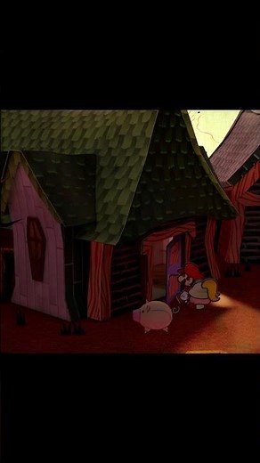 Paper Mario's NPCs are filled with darkness and tears! #papermario