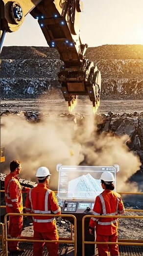 The Mega Machine That Cuts Mountains Like Butter!🏔️ #megafactories#ai #technology