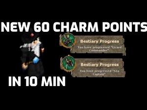 Lizard Commander and Sea Captain - 60 charm points in 10 minutes.