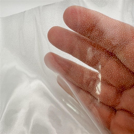 Transparent Jelly Vinyl Rolls, Clear Glitter Vinyl, Bagmaking and Crafts