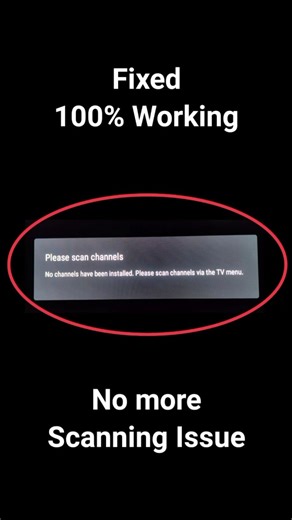 Please scan channels problem fixed in Haier led tv | Epg not supported in led #ledtv