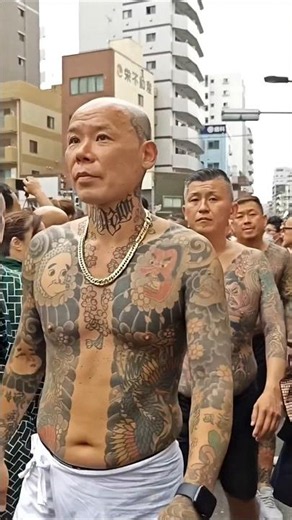 Why Tattoos Are a Big Deal In Japan #shortsvideo
