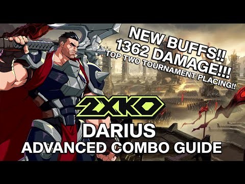 DARIUS 2XKO ULTIMATE ADVANCED COMBO GUIDE!!