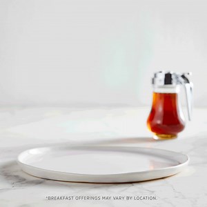 Try our One Touch Pancakes. They’re free, no matter how you stack them. | Holiday Inn Express