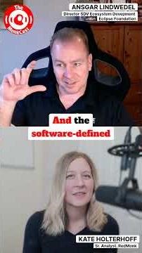 Eclipse Software Defined Vehicle with Ansgar Lindwedel #developer #opensource