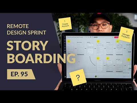 Storyboarding for Product Design (Remote Design Sprint 2021)