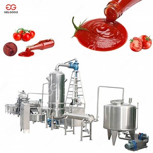 [Hot Item] Processing Tomato Paste Sauce Machine Tomato Ketchup Paste Sauce Making Filling Machine Tomato Paste Juice Production Line