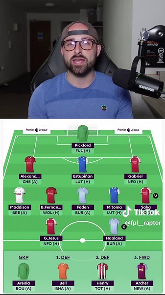 FPL 2023/24 GW1 First Draft 🚨 #FPL #fyp #fantasypremierleague #football #soccer