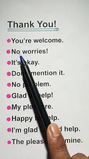 What is Answer of Thank You? | How to respond to THANK YOU | Thank You Reply in English #shorts