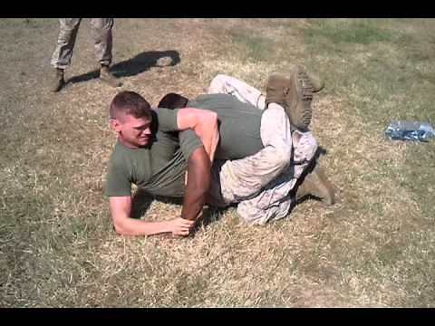 Marine Grappling Match #4