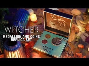 DUST! The Witcher - Geralt's Medallion And Coins Replica Set | Limited Exclusive | Zavvi
